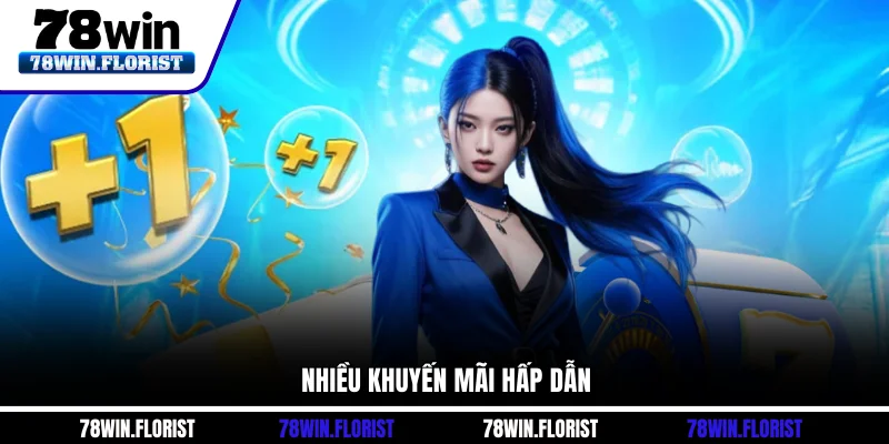 Nhiều khuyến mãi hấp dẫn